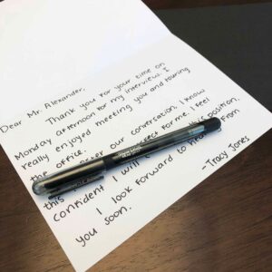 Thank-You Note After Interview